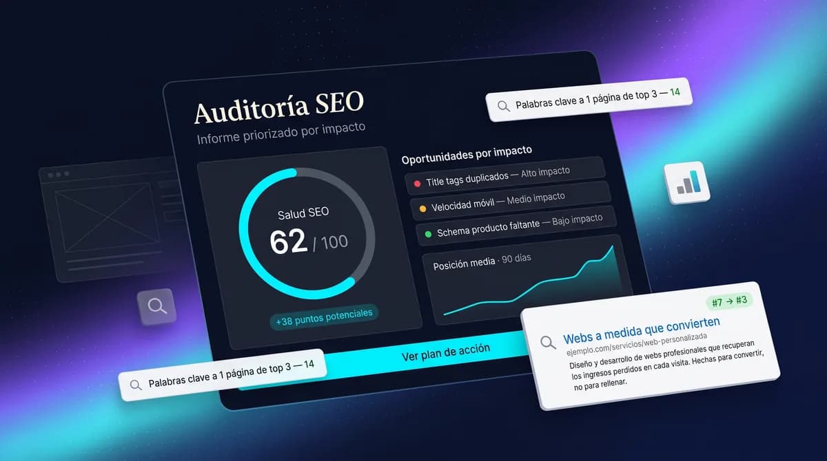 Auditoría SEO de tu web actual
